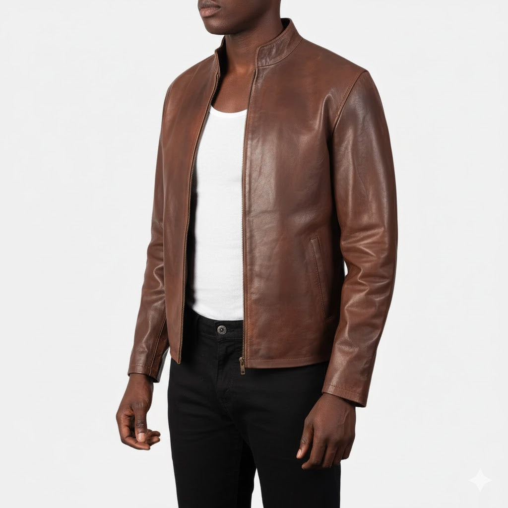Brown Leather Jacket
