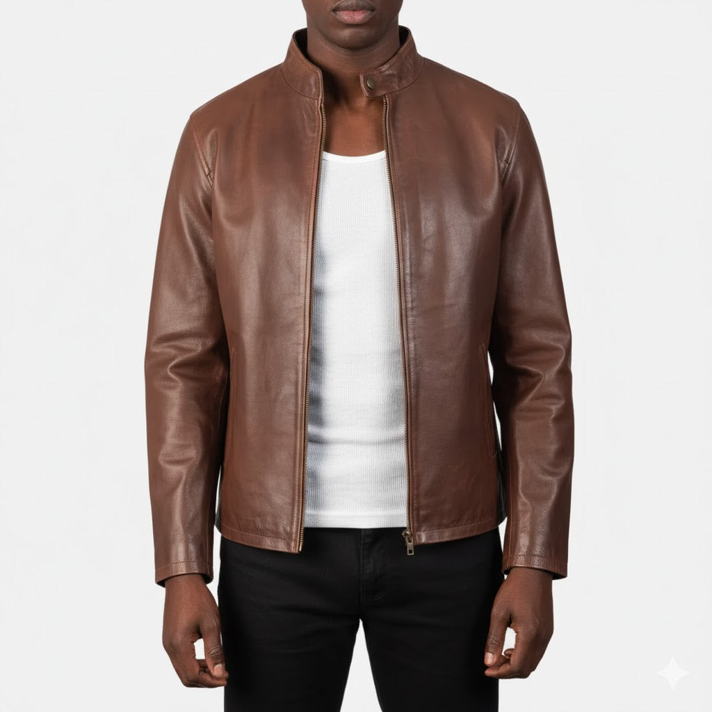 Brown Leather Jacket