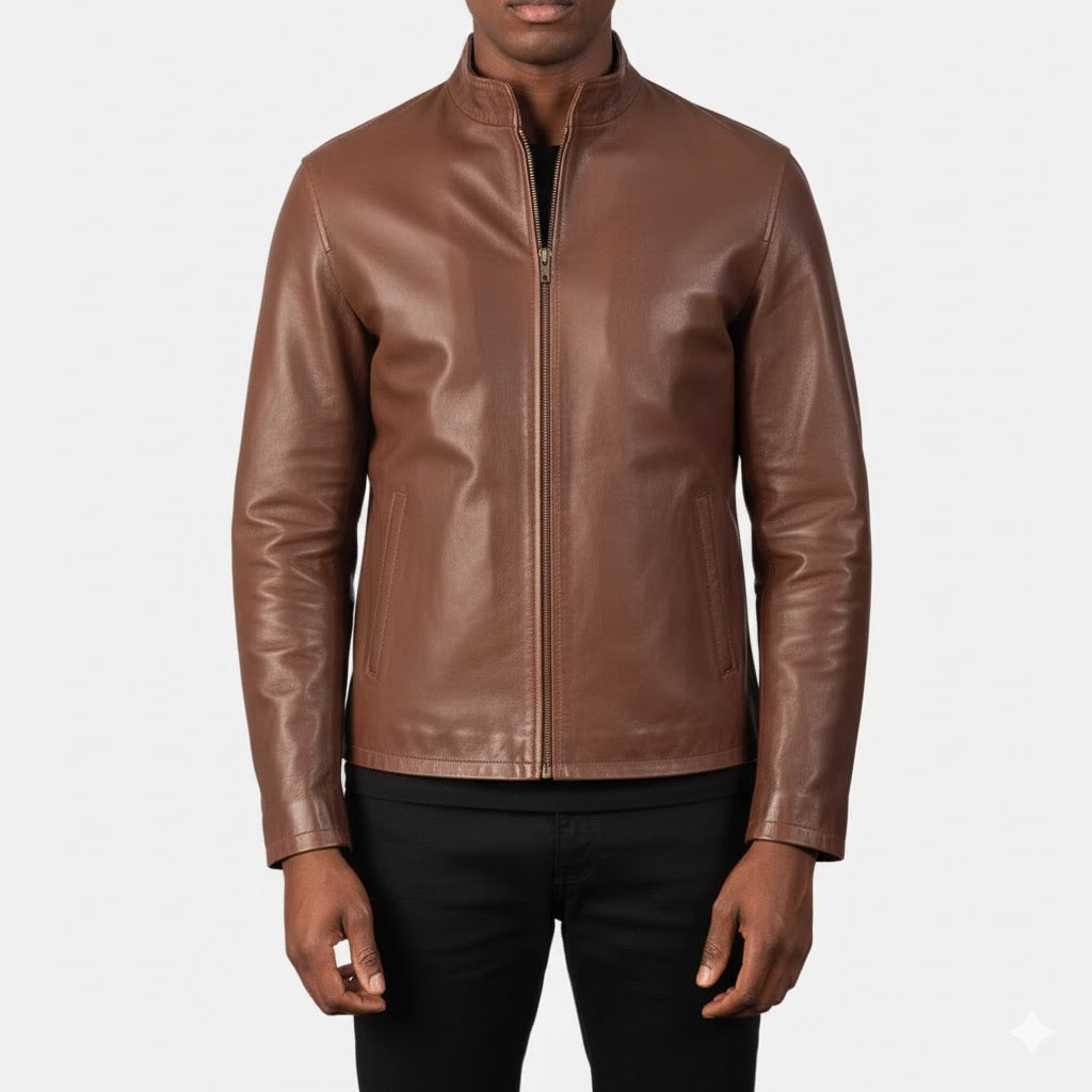 Brown Leather Jacket